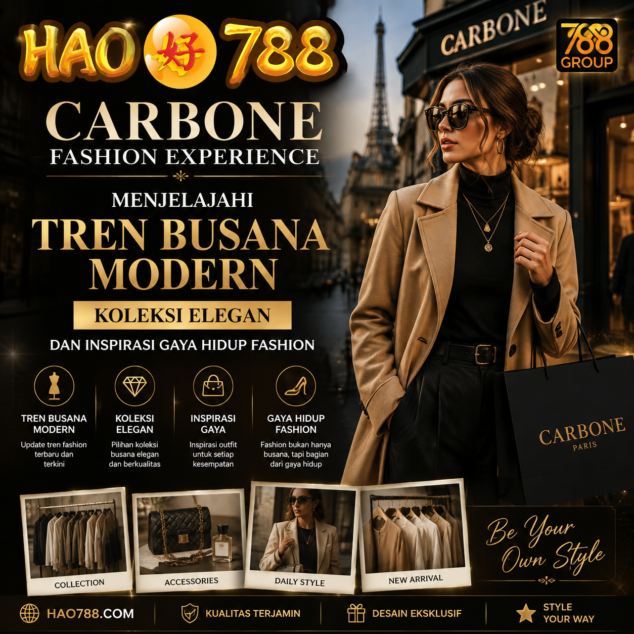 HAO788 | Carbone Fashion Experience: Menjelajahi Tren Busana Modern, Koleksi Elegan, dan Inspirasi Gaya Hidup Fashion